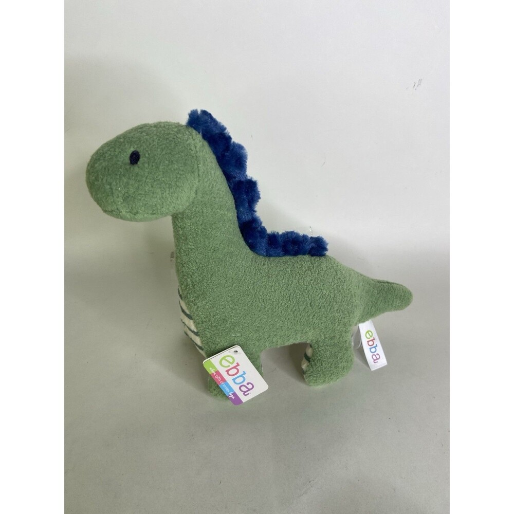 Brontey Brontosaurus Baby Plush Stuffed Animal Toy Green Dinosaur by Ebba Aurora